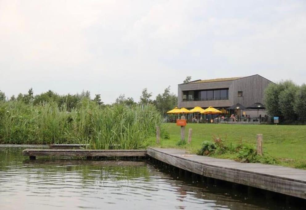 Villa Statige Boerderijwoning Met Vrij Uitzicht En Tuin à Hoogzand Extérieur photo
